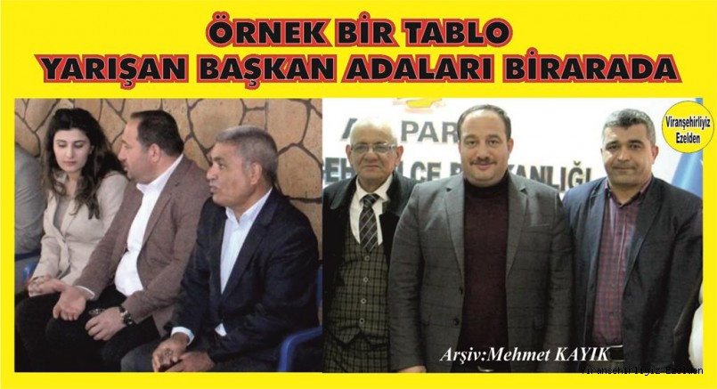 İŞTE ÖZLENEN TABLO BU TÜM BAŞKAN VE EŞ BAŞKAN ADAYLARIMIZI SERGİLEDİKLERİ BU GÜZEL TABLO İÇİN KUTLUYORUZ