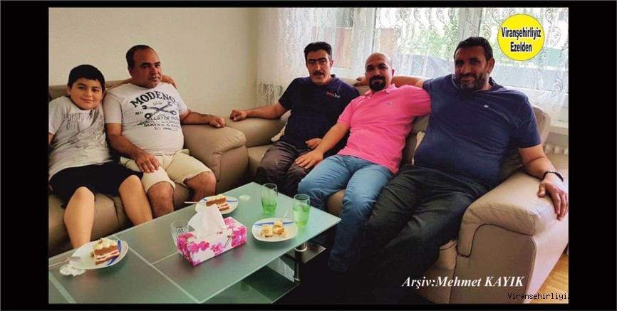 İsviçrede Yaşayan Amca oğullarından Ali Fırat Tatlı, Fahrettin Tatlı, Burhan Tatlı, Hüsnü Tatlı ve Abdulselam Tatlı