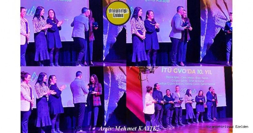 İTÜ GVO Tarafından Başarılı Müdür Yardımcısı Ersin Tepret’e Plaket Verildi. 