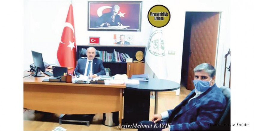 İzmir’de Danışmanlık Firması Bulunan Kenan Nebati, Tarım ve Orman Bakanlığı Doğa Koruma ve Milli Parklar Genel Müdürü İsmail Üzmez’I Makamında Ziyaret etti