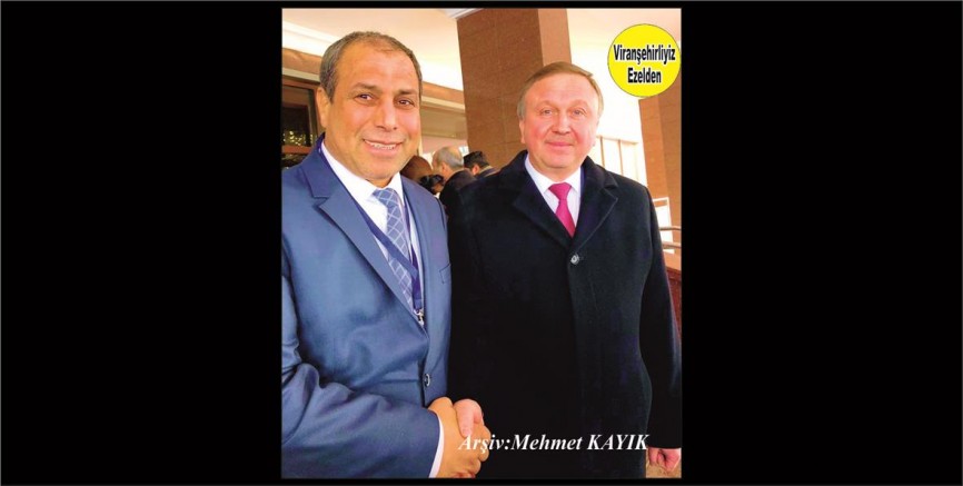İzmir’de İşadamı Olarak Hizmet Veren Mustafa Yaşar ve Belarus Başbakanı Andrey Kobyakov