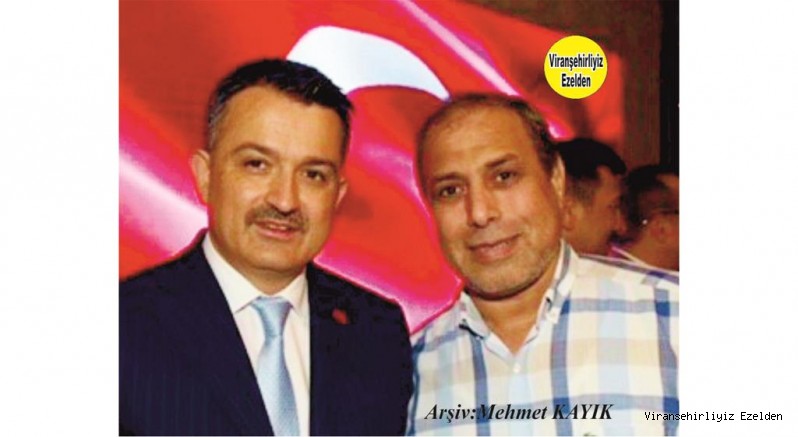 İzmir’de Zeytinyağı Üretim Tesisleri Sahibi İş İnsanı Mustafa Yaşar ve Tarım ve Orman Eski Bakanı Bekir Pakdemirli