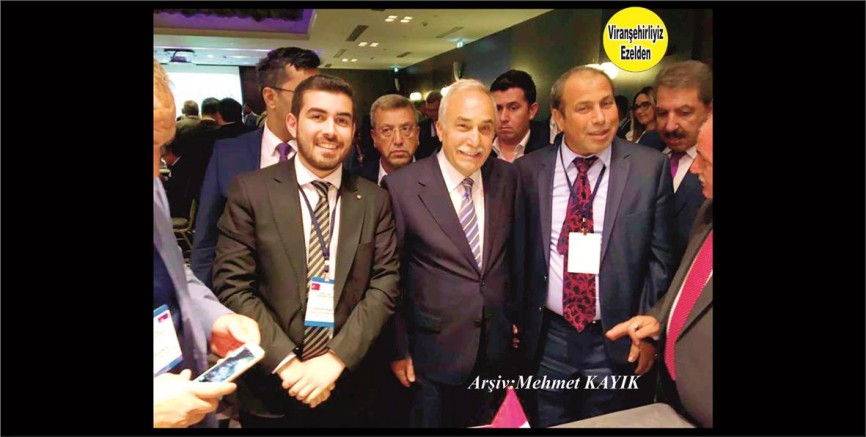 İzmir İlindeki Viranşehir’in Yüzakı Değerli Hemşehrimiz İşadamı Mustafa Yaşar ve Tarım Hayvancılık Eski Bakanı Ahmet Eşref Fakıbaba