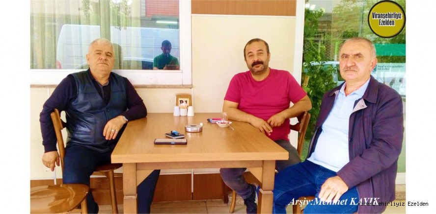 İzmit Körfez Viranşehirliler Derneği Başkanı Çetin Zerenoğlu, Abdulkadir Özkan ve Fatih Toptal