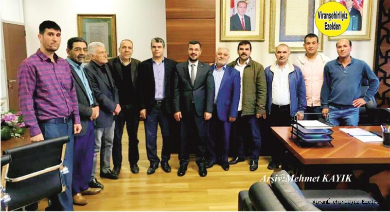 İzmit Körfez Viranşehirliler Derneği Başkanı Çetin Zerenoğlu, Cihan İşcan, Mehmet Salmaş, Cerrah Uğraş
