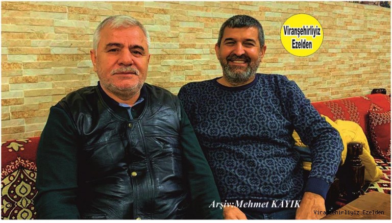 İzmit Viranşehirliler Derneği Başkanı Çetin Zerenoğlu ve Petrol Ofisi İşletmecisi Şehmus Tüfek
