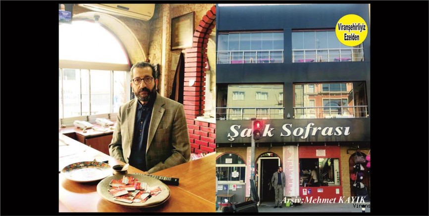 Kaliteli Mekan Şark Sofrası Lokantası sahibi Eyyüp Suman