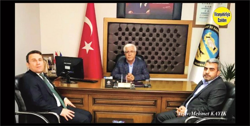 KAYMAKAM ÖMER ÇİMŞİT’TEN VE BAŞKAN ALİ TEKİN’DEN, BAŞKAN KARATEPEYE HAYIRLI OLSUN ZİYARETİ