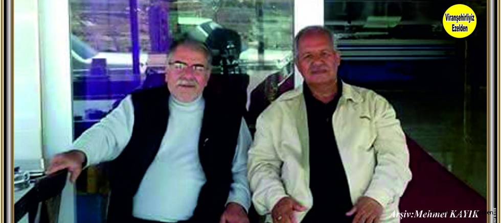 Ali ÇELİKTEN ve Mehmet ŞAVLI Ustalarımız