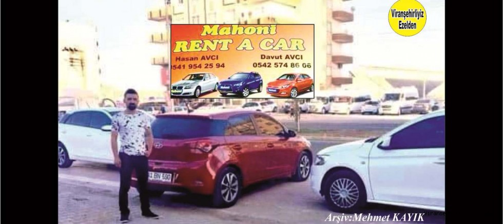 Mahoni Ret A Car 7/24  Hizmet Veriyor