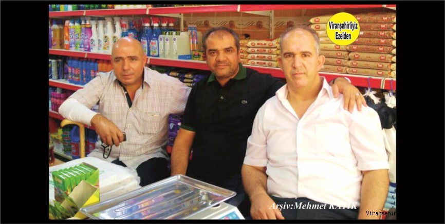 Market İşletmecisi Abdullah Kuyu,  Mahmut Kuyu ve Berber İsmail Yaşar