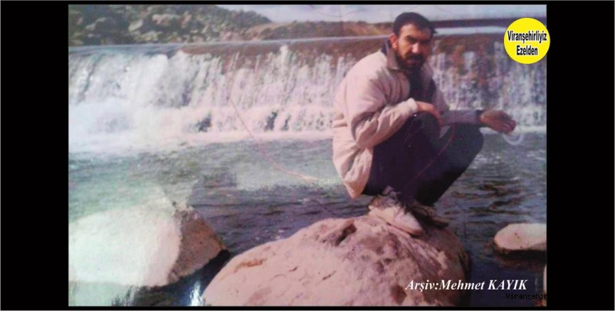 Mehmet Coşkun Geçmiş yıllarda Viranşehir Curcup deresinde 