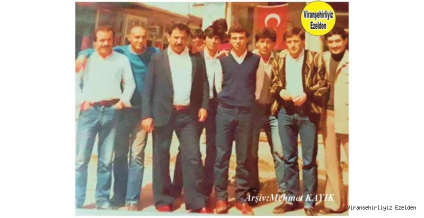 Merhum Ahmet Kayık, İbrahim Can, Nihat Ölçer, Şeyhmus Tüfek, Mahmut Nedim Can, Necat Ölçer, Cuma Baybostan ve İbrahim Erol