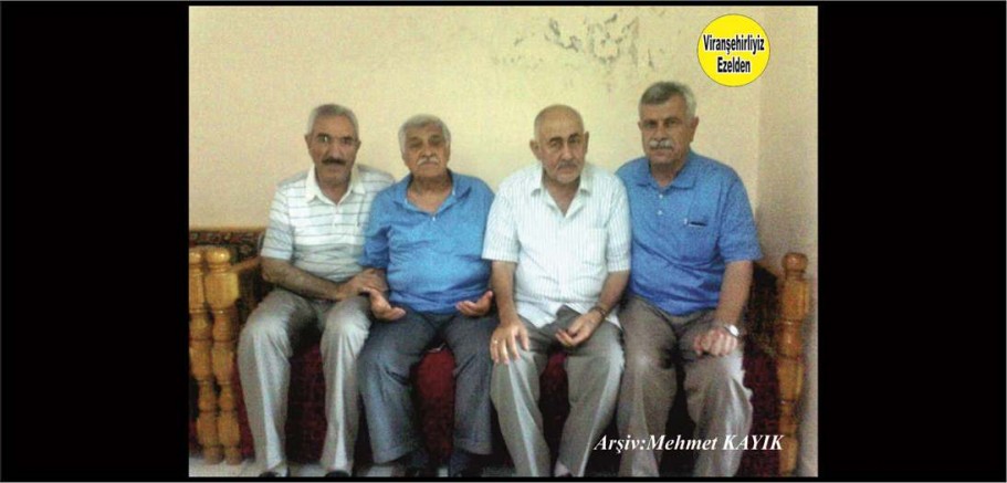 Merhum Necati Erol(Necat Hoca), Salih Nebati(Salih Hoca), Ömer Sağır(Ömer Hoca) ve Mahmut Eren