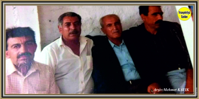 Merhumlar Müslüm BİNGÖLLÜ, Eyyüp EROL ve Feyzi İNCİR