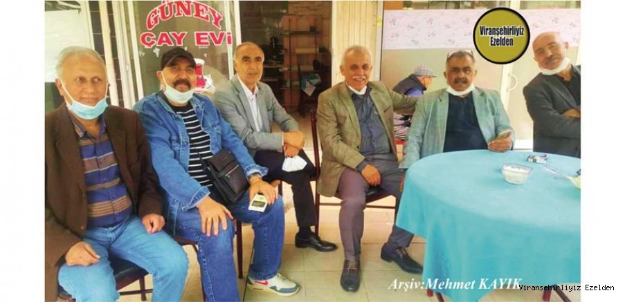 Mersin’de Biraraya Gelmiş olan, Mahmut Turgut, Sinan Demir, Ahmet Sert, İsmail Şimşek, Ahmet Yılmazer ve Kamil Derici