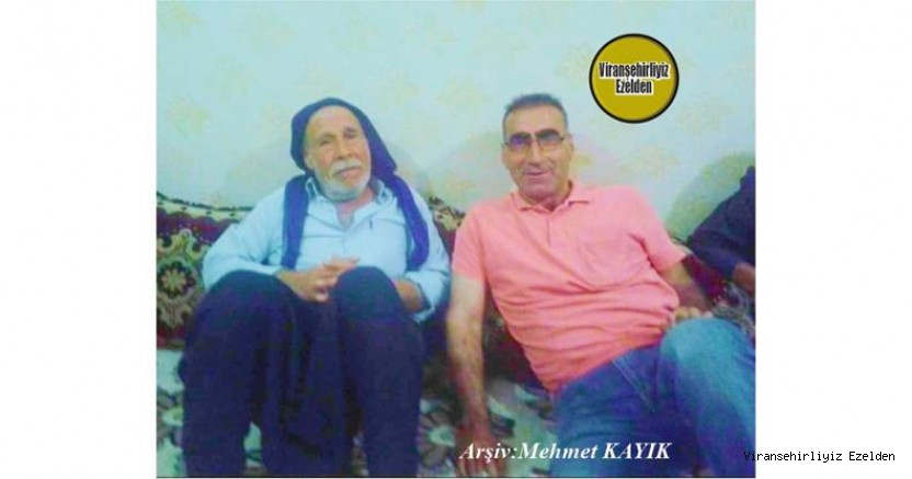 Mersin’de Öğretmenlik Yapan, Salih Kurt ve Dayısı 06 Ağustos 2022 Günü Vefat etmiş, Merhum Hacı Şükrü Çiçek