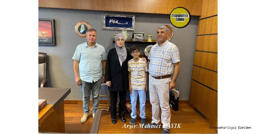 Mersin’de Yenişehir İlçesinde İlkokul Müdürlüğü yapan, Müdür Zülfikar Tekin, Şanlıurfa 28. Dönem Milletvekili Cevahir Asuman Yazmacı 