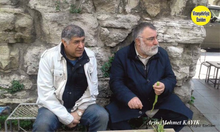 Hemşehrimiz Arkeolog Öğretmen Mehmet Berzani Kumaraslan ve Arkadaşı Eyyüp Burç