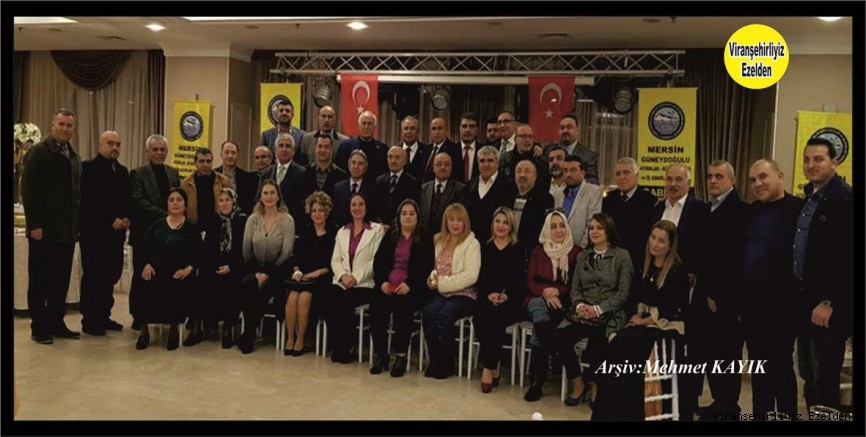 MERSİN GÜNEYDOĞULU AYDINLAR BÜROKRATLAR VE İŞADAMLARI BAŞKANI DEĞİŞTİ YENİ BAŞKAN ALİ TAŞDİREK
