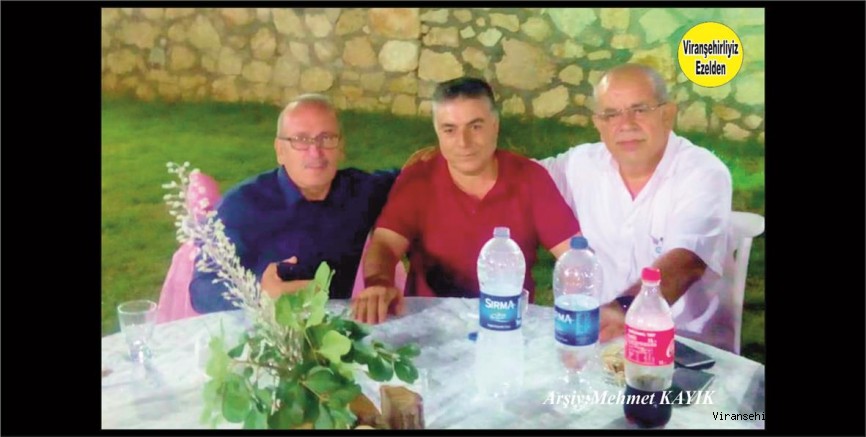 Mersin Muhacirler Derneği Başkanı Mehmet Kayık, Adana Şanlıurfalılar Derneği Başkanı Mehmet Kapan ve İşadamı Fehmi As