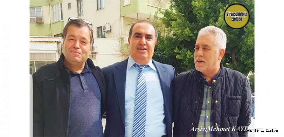 Mersin Viranşehirliler Derneği Başkan Yardımcısı Nuri Öztürk, Sekreter Doktor Mustafa Vurgun ve Misafirleri Ahmet Orhan
