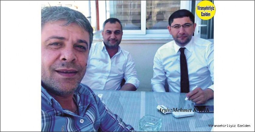 Mersin Viranşehirliler Derneği Başkanı Avukat Halil Kuran, İrfan Şehmusoğlu ve Arkadaşı