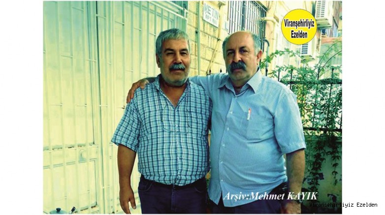 Mersin Viranşehirliler Derneği Müdürü Yaşar İnanç ve Bayram Delibaş