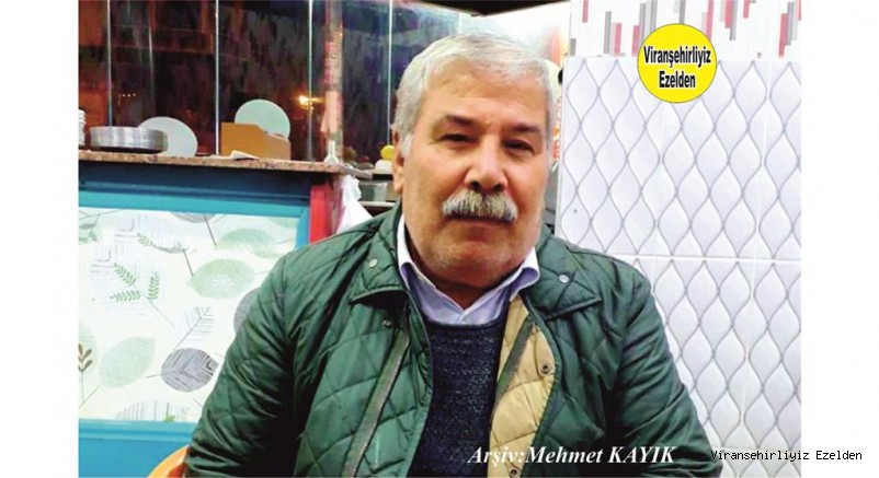 Mersin Viranşehirliler Derneği Müdürü Yaşar İnanç