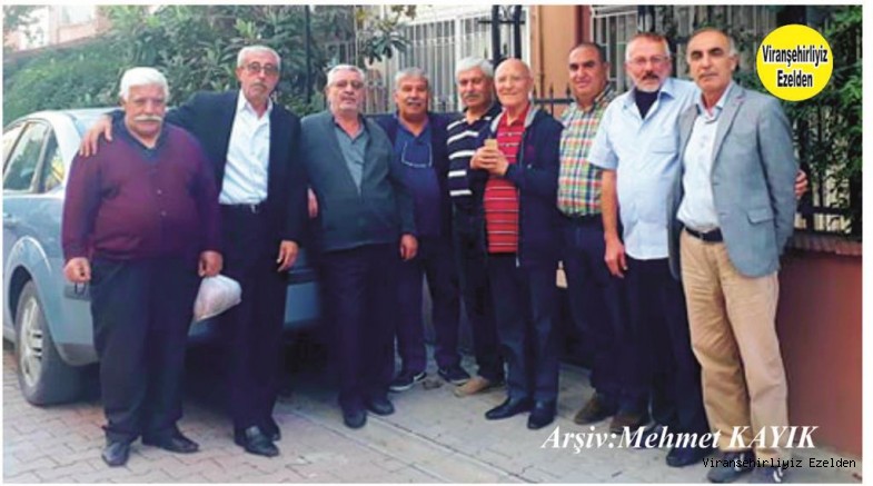Mersin Viranşehirliler Derneği Yönetim Kurulu Üyesi Doktor Mustafa Vurgun, Mahmut Turgut, Üyeler, Ramazan Orman, Ali Buran, Arif Toptal, Abuzer Kapan, Mehmet Mahsum Kılınç, Yaşan İnan ve Misafir Mustafa Kılıç