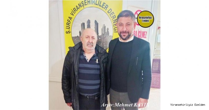  Mersin Viranşehirliler Yardımlaşma Derneği Başkanlığını Başarı ile Yürüten Başkan Avukat Halil Kuran ve İstanbul’dan Başkanı Makamında Ziyaret eden, Bayram Delibaş