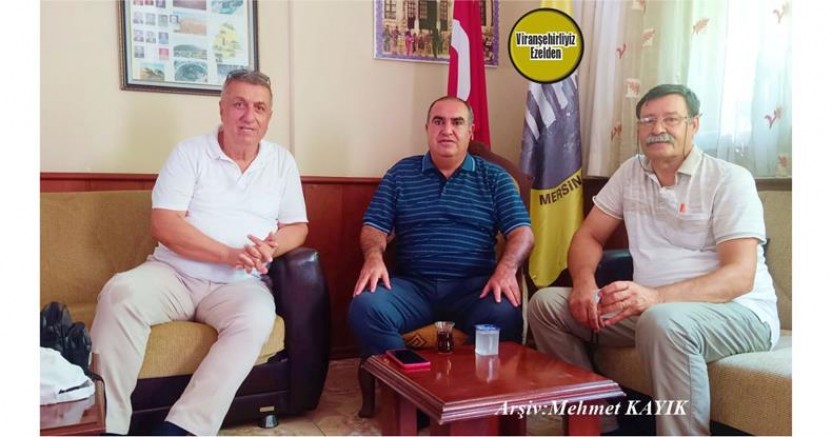 Mersin Yenişehir İlçe Sağlık Müdürü Doktor Mustafa Vurgun, Mehmet Adnan Ayaz ve Mustafa İnan