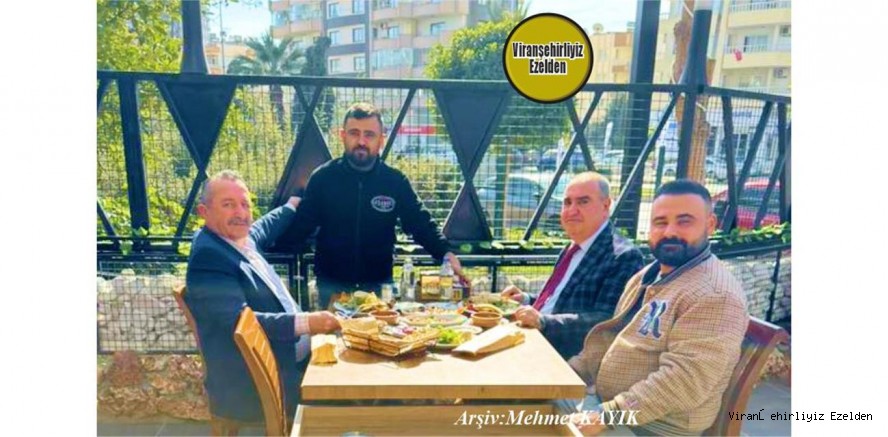 Mersin Yenişehir İlçe Sağlık Müdürü Doktor Mustafa Vurgun, Misafiri Mahmut Ekinci ve Mustafa Özilice