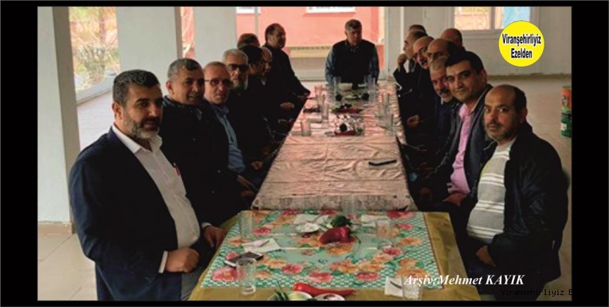 MERSİNDEKİ VİRANŞEHİRLİLER BİR YEMEK TOPLANTISINDA BULUŞTULAR HASRET GİDERDİLER