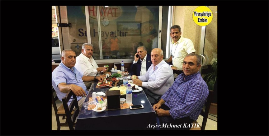 Milletvekili Mehmet Akyürek, Ağabeyi Aslan Akyürek, Kardeşi Mustafa akyürek, Rehan Kaya ve Kardeşi