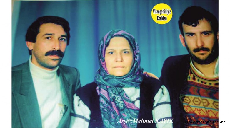 Milli Mıllan Aşiretler Birliği Genel Başkanı Faruk Keleşabdioğlu, Kardeşi İbrahim Keleşabdioğlu ve Annesi Merhume Methiye Keleşabdioğlu