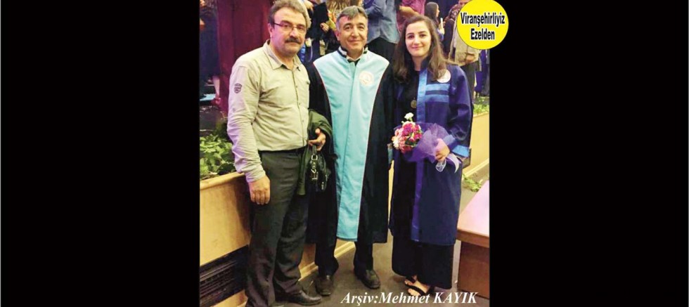 Müdür Murat Yetkin ve kızı