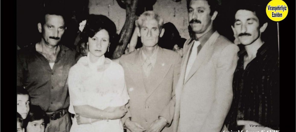 Muhittin Akdoğan ve kızı Hidayet ile damadı  Şakir Bayram