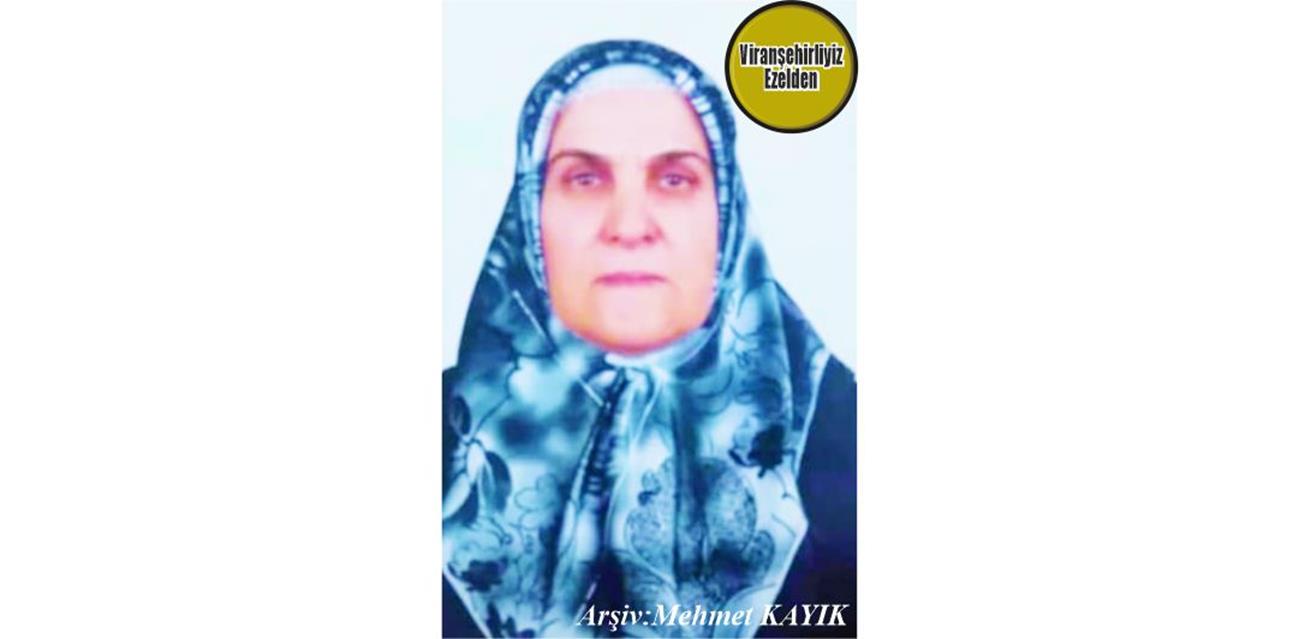 Değerli Annelerimizden Olan, Merhume Hasibe Yeğen