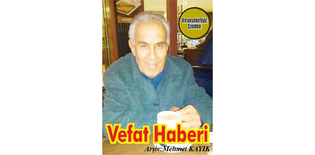 VEFAT HABERİ.