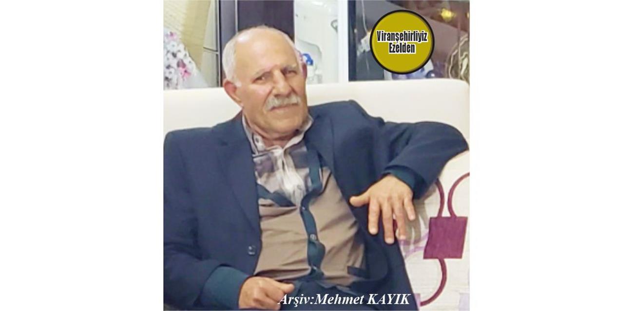 Hemşehrimiz 09 Mart 2026 Günü Bursa’da Vefat Etmiş, Merhum Şeyhmus Çelikten(Şeyhmusê Êli)
