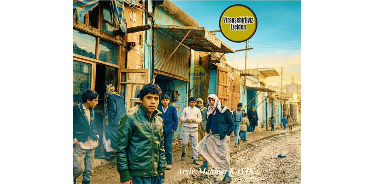 Viranşehir Eski Urfa Caddesine Ait 1970 li Yıllarda Çekilmiş Bir Fotoğraf