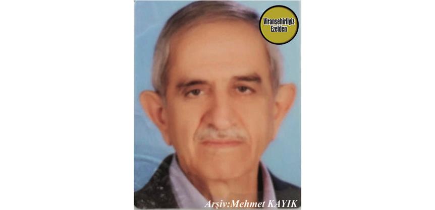Hemşehrimiz 02 Mayıs 2021 Günü Vefat Etmiş, Viranşehir Uzun Zaman Esnaflık Yapmış, Merhum Mehmet Şerif Dursun