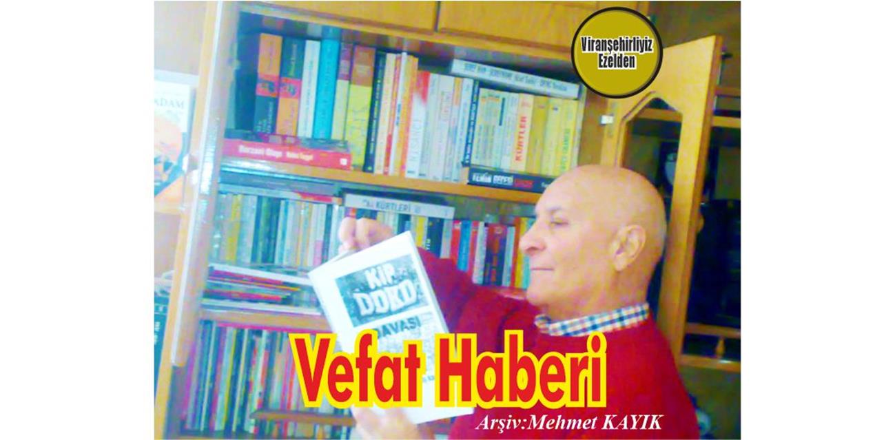 ALİ BURAN VEFAT ETMİŞTİR