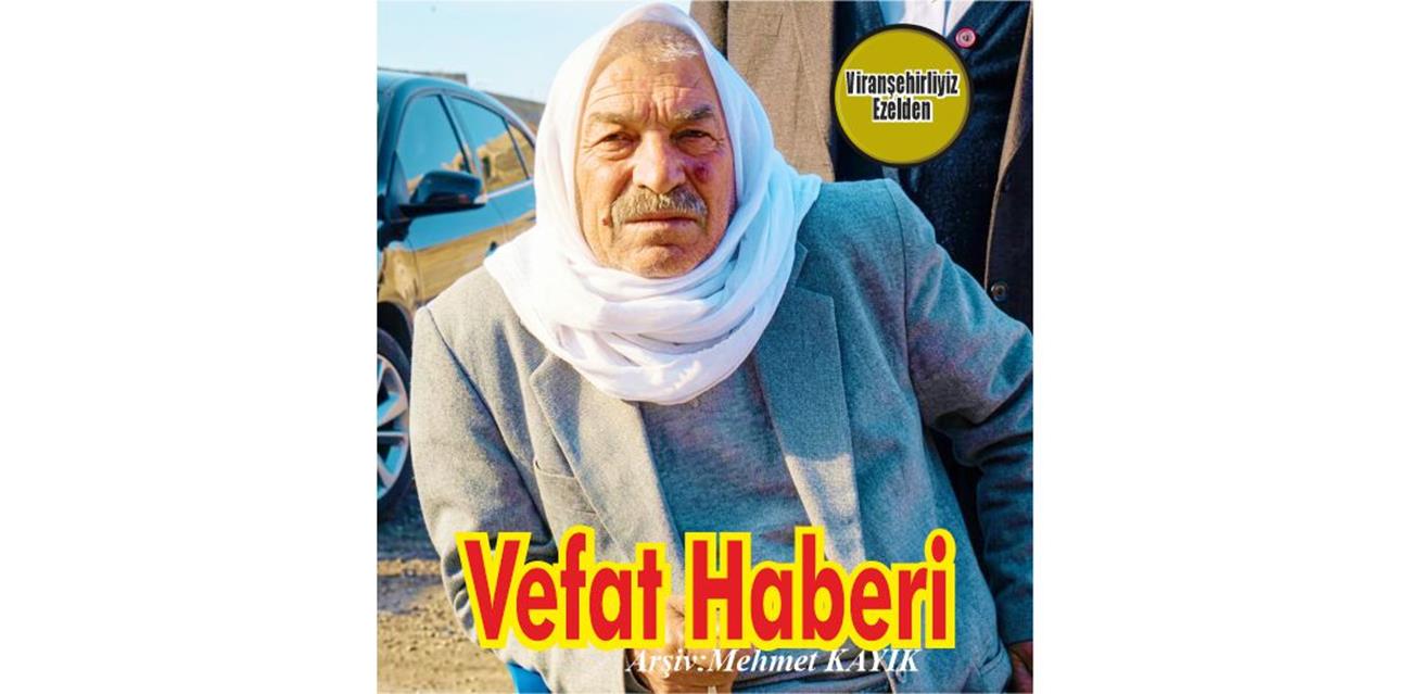 Hüseyin Atlıyan Vefat Etmiştir.