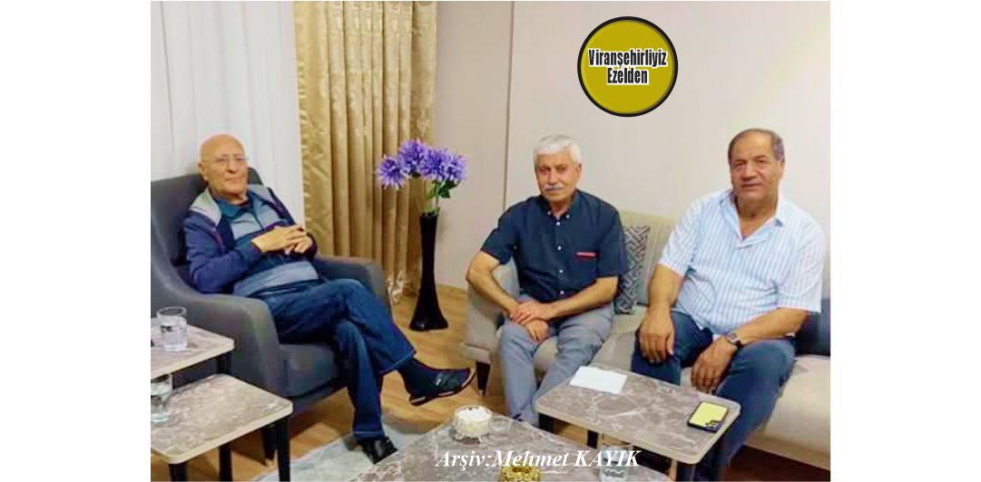 Şanlıurfa YSE Bölge Eski Müdürü, DDKO-DDKD  Eski Kurucularından Kürd Yazar, Merhum Ali Buran, Arkadaşları Mustafa Kılıç ve Musa Oktay.