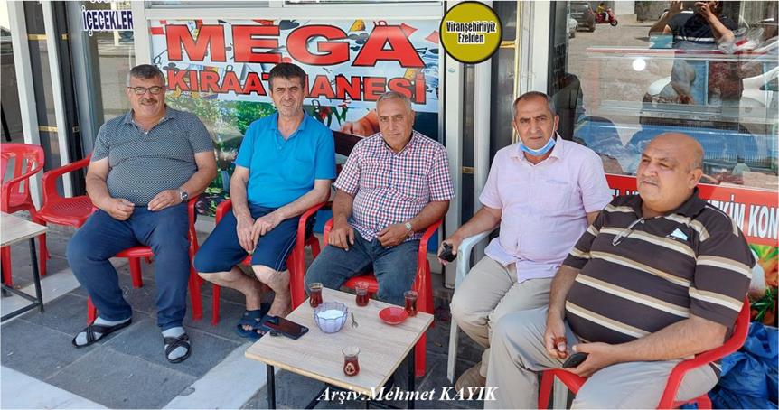 Viranşehir’de Kasaplık Sektöründe Esnaflık Yapan, Hacı Mesut Bayraktar, Rehan Kaya, Mehmet Bayraktar, Merhum Mehmet Ali Kodan ve Şadan Öztürk’