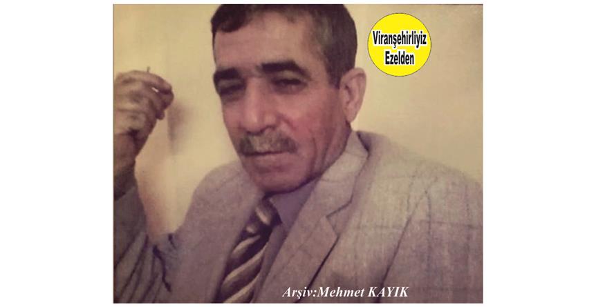 Bugün Ölüm Yıldönümü Olan, 12 Mayıs 2020 Günü Vefat Etmiş, Viranşehir’de Yıllarca Dava Adamı ve Kanaat Önderliği Yapmış, Sevilen İnsan Merhum Şeyhmus Öztürk(Şeyhmusê Hacı Kato)
