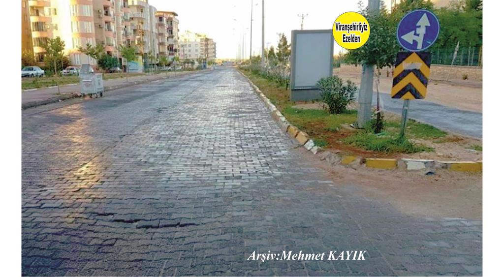 Viranşehir Yenişehir Mahallesinde Bulunan Bir Cadde