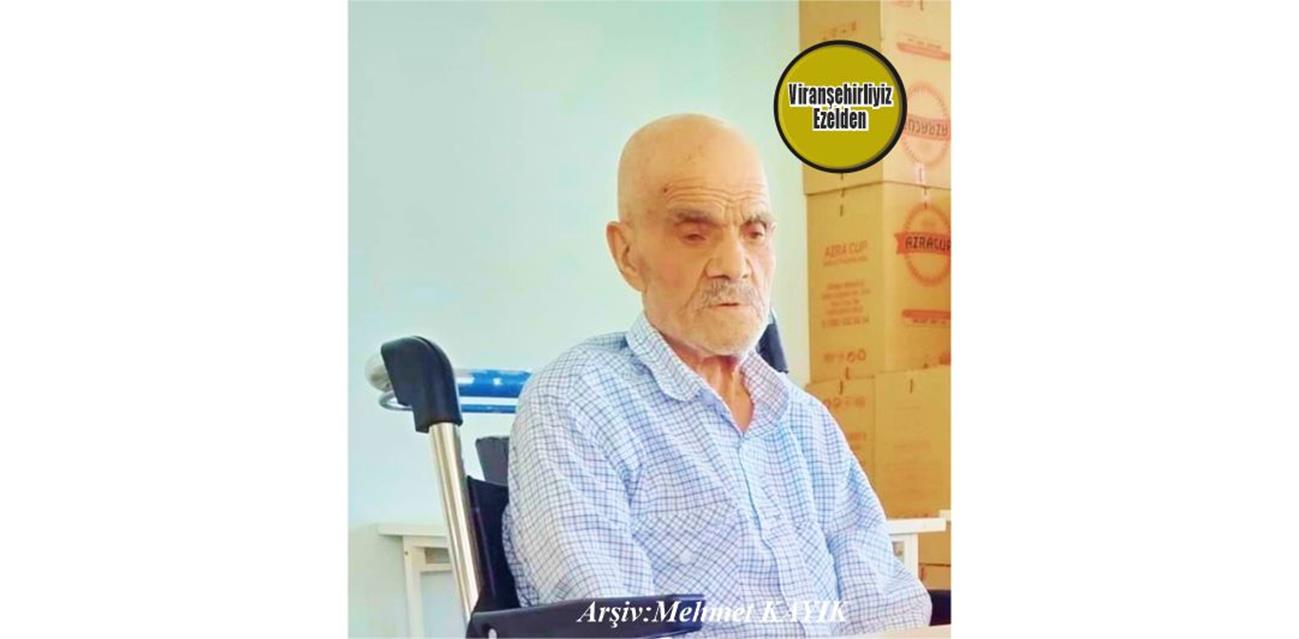 Hemşehrimiz 01 Eylül 2024 Günü Vefat Etmiş Merhum Reşit Gezen